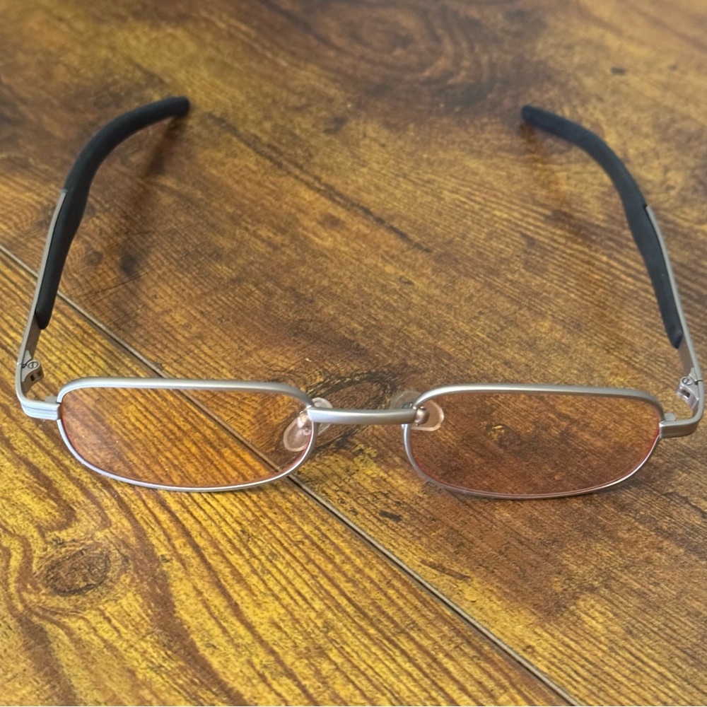 Frondini Collection Silver Rectangular Eyeglasses… - image 7